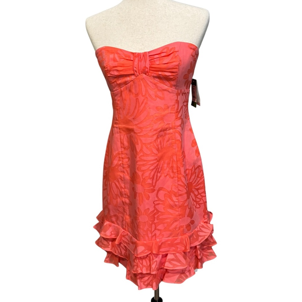 Lilly Pulitzer Strapless Lu Dress NWT - Picture 2 of 9